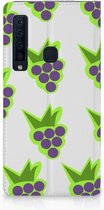 Geschikt voor Samsung Galaxy A9 (2018) Uniek Standcase Hoesje Druiven