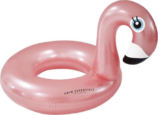 Swim Essentials Opblaasbare Rosé Gouden Flamingo Zwemband 105 cm | bol.com