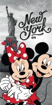 Disney Minnie Mouse New York - Strandlaken - 70 x 140 cm - Multi