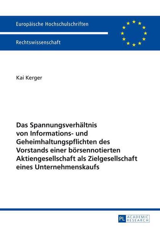 Europaeische Hochschulschriften Recht 5631 - Das Spannungsve ... - cover