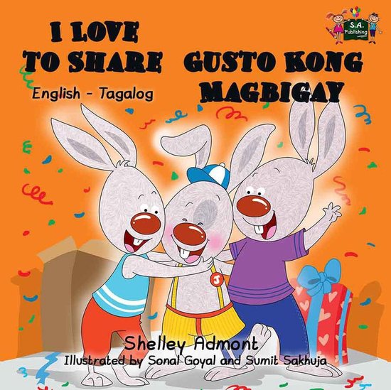 English Tagalog Bilingual Collection - I Love to Share Gusto ... - cover