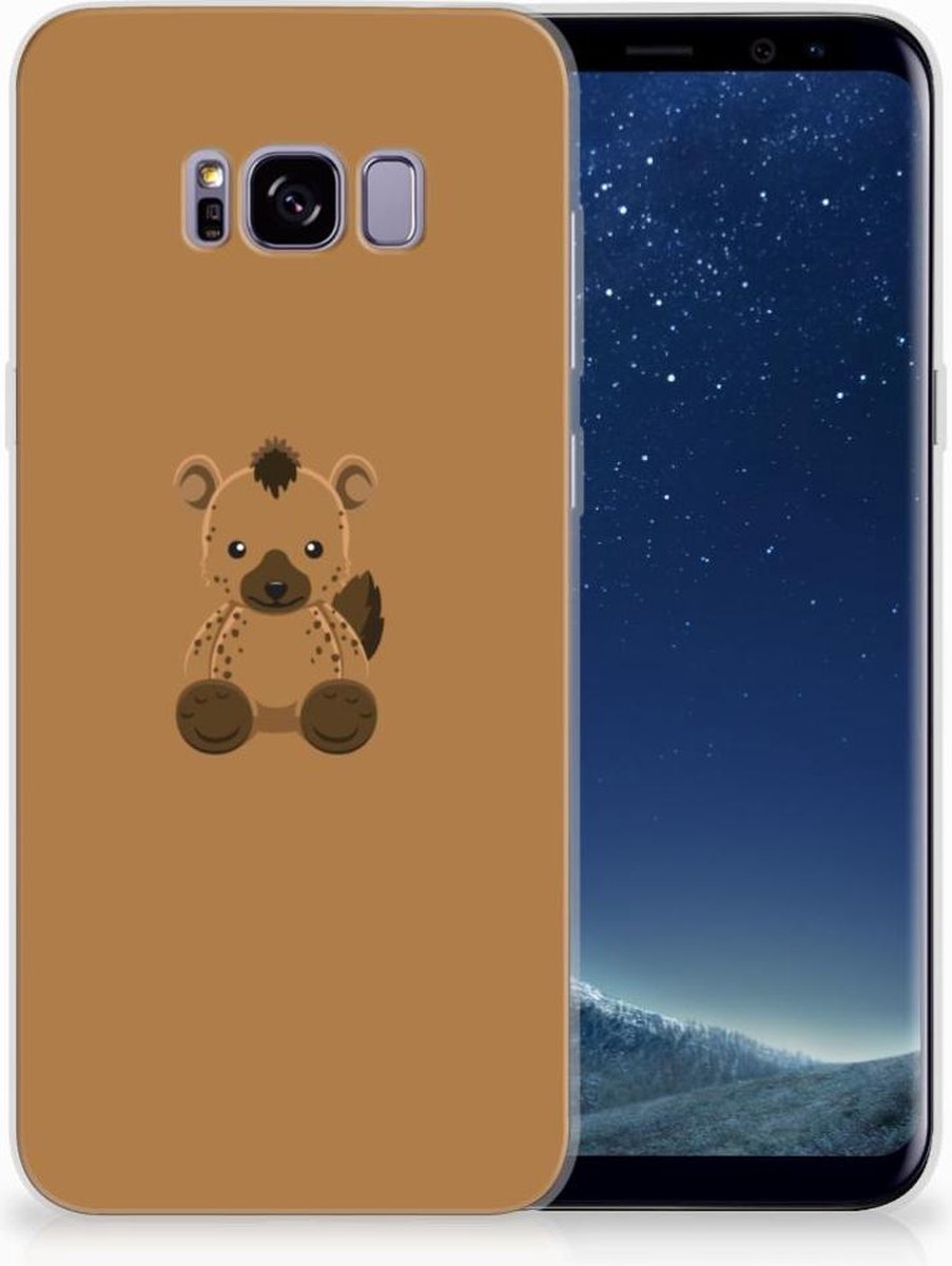 Samsung Galaxy S8 Plus Telefoonhoesje met Naam Baby Hyena