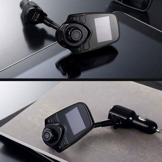 T10 Bluetooth Chargeur de voiture, Radio / Lecteur MP3 / Emetteur FM /  Affichage LED /... | bol
