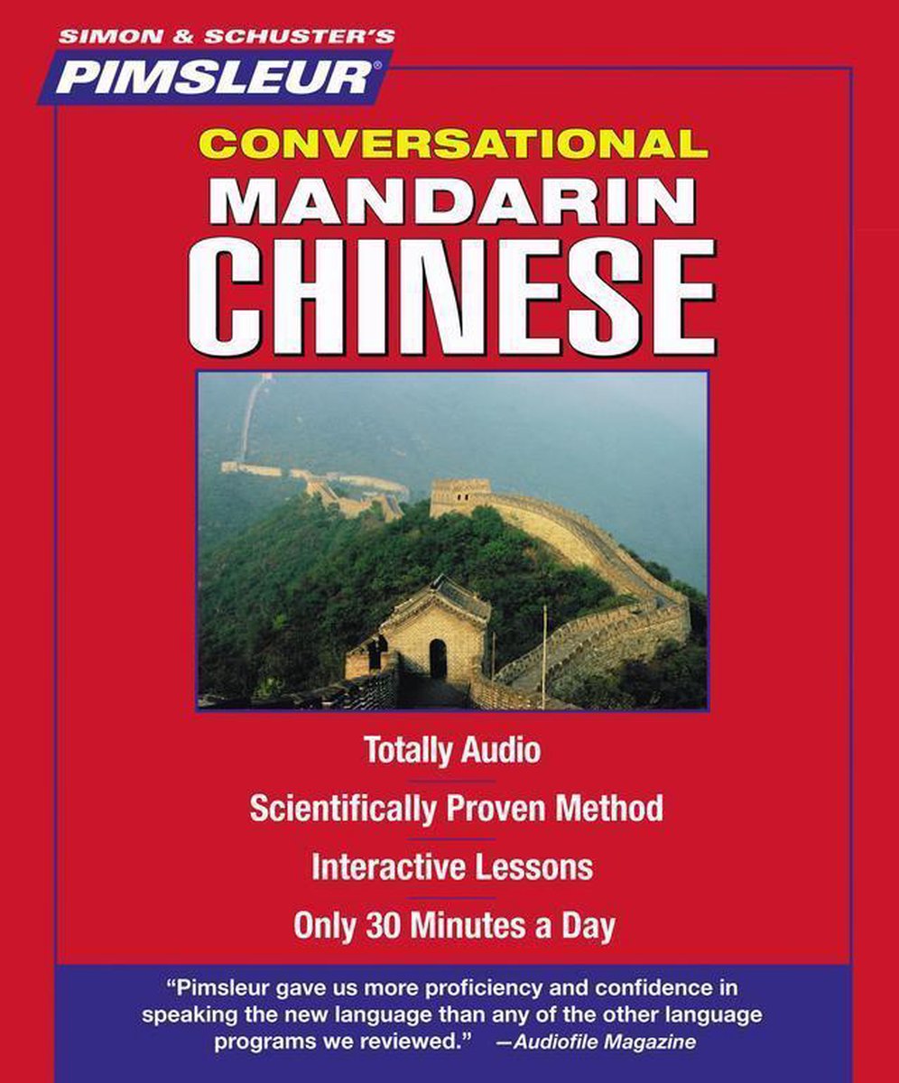 Conversational- Pimsleur Chinese (Mandarin) Conversational Course - Level 1 Lessons 1-16 CD
