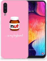 TPU-siliconen Backcase Geschikt voor Samsung A50 Nut Boyfriend