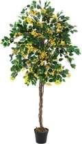 Europalms Kunstplant - Bougainvillea - geel - 150cm - boom