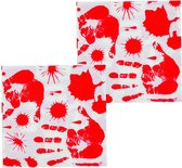 ESPA - Set bebloede handafdrukken servetten - Decoratie > Papieren servetten