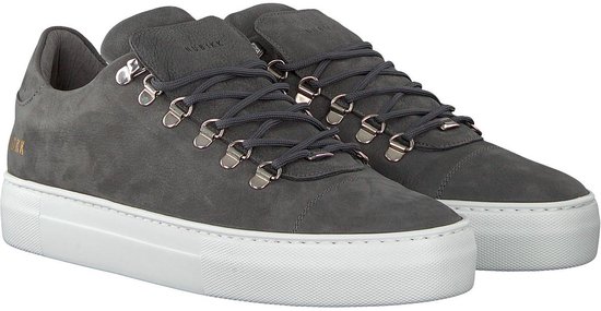 Nubikk Heren Sneakers Jagger Classic Ii - Grijs - Maat 43 | Bestel nu!