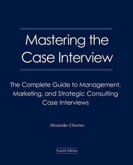 Mastering the Case Interview - cover