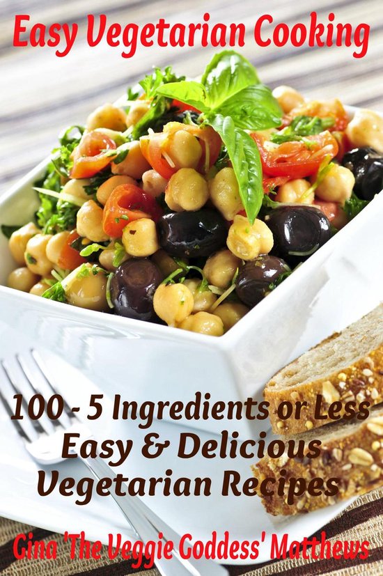 Easy Vegetarian Cooking: 100 - cover