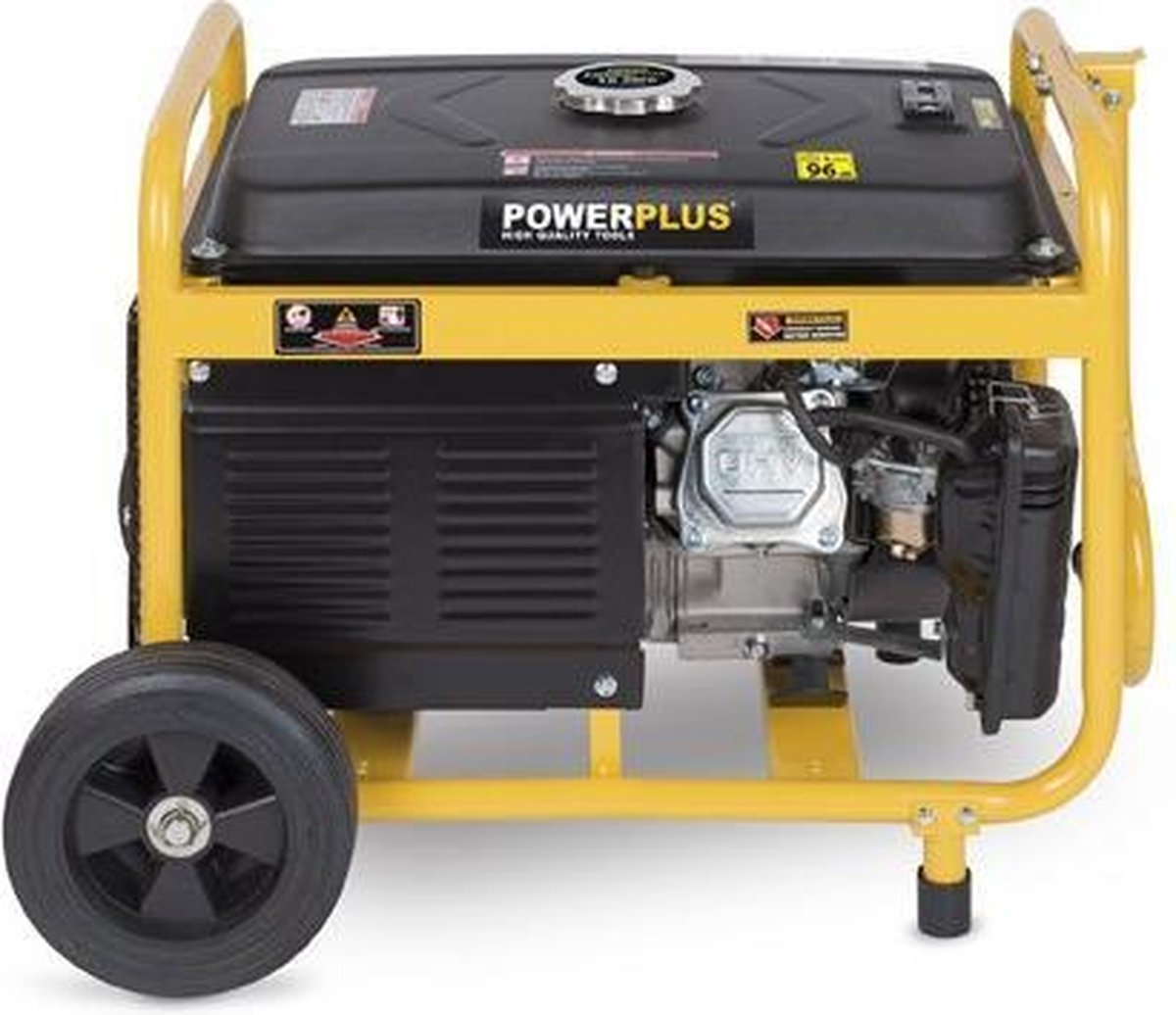 Powerplus POWX513 Benzine Aggregaat 3000W 208ml Verrijdbaar Bol
