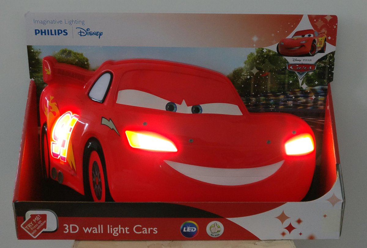 Philips Cars - Wandlamp - 2 Lichtpunten - rood | bol.com