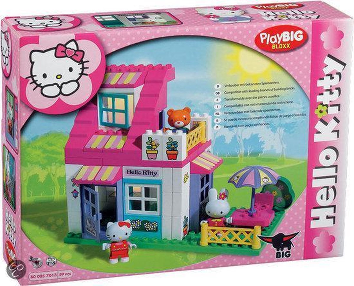 enkel en alleen raken Onderverdelen Hello Kitty Huis | bol.com