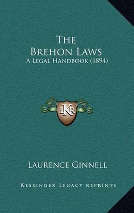 The Brehon Laws - cover