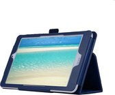 Acer Iconia Tab 8 A1-840 Leather Stand Case Donker Blauw Dark Blue