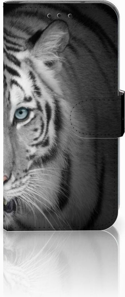 Samsung Galaxy S10e Telefoonhoesje met Pasjes Tijger