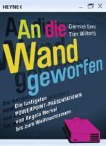 An die Wand geworfen