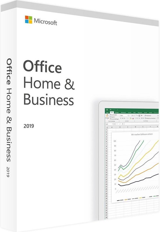 Microsoft Office 2019 Home & Business -1 licentie(s) - Frans