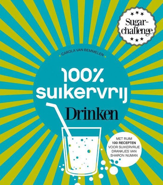 Cover van het boek '100 procent suikervrij drinken'