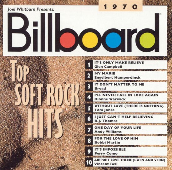 Billboard Top Soft Rock Hits 1970, Bobbi Martin CD (album) Muziek