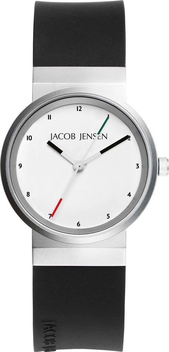 Jacob Jensen - Dames Horloge 743 - Zwart