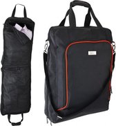 CabinMax Kledinghoes Handbagage Tas - Kostumhoes - Opvouwbaar Kledingtas - Zwart  (SUIT BK/OE)