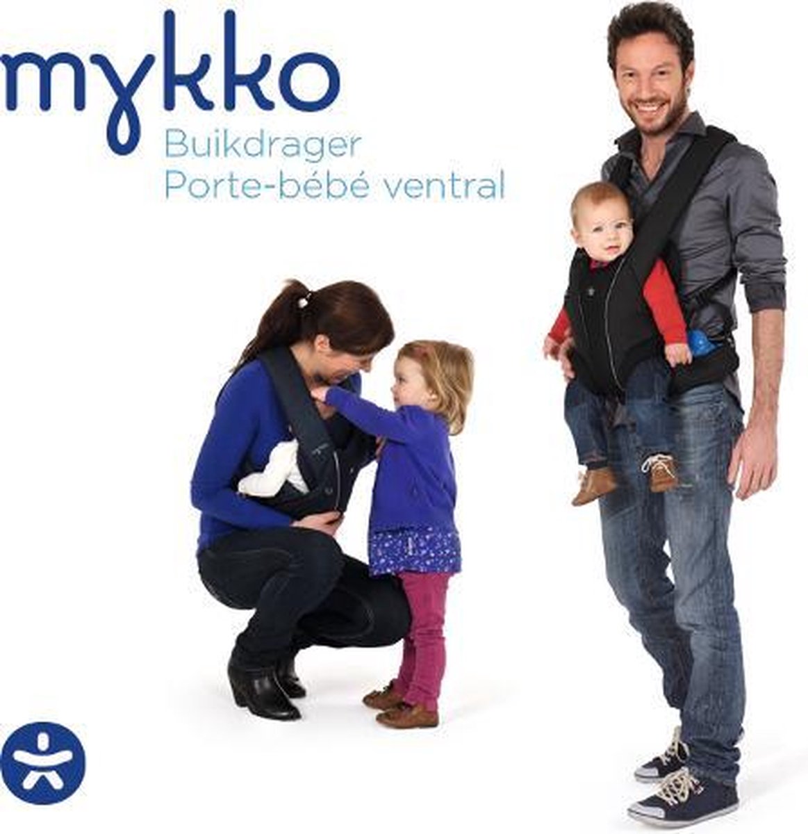 Mykko buikdrager draagzak - comfortabel en handig - taupe | bol.com