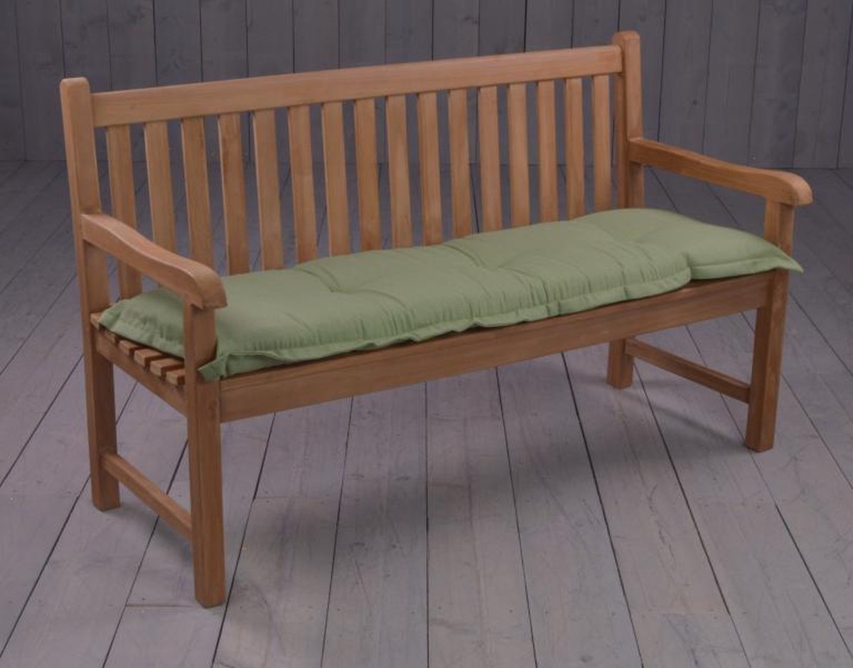 Bol.com Madison Bankkussen - Panama sage - 180x48 - Groen aanbieding