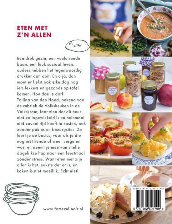 Eten z'n allen, Tallina van den Hoed | 9789462501799 | Boeken | bol.com
