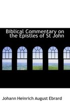 Biblical Commentary on the Epistles of St John