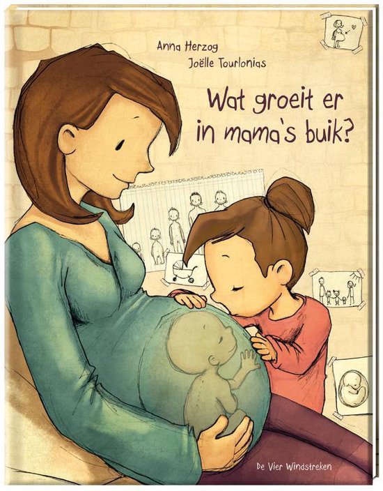 Omslag van Wat groeit er in mama’s buik?