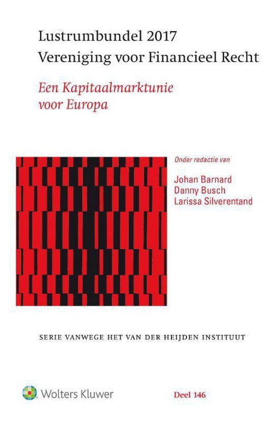 Serie vanwege het van der Heijden instituut - Lustrumbundel  ... - cover