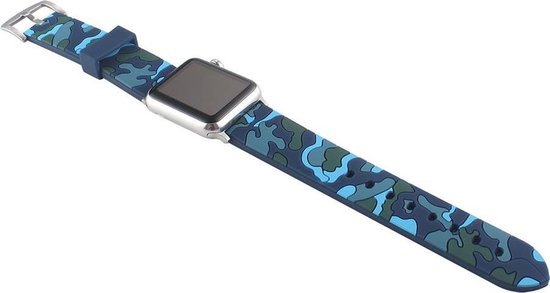 bracelet watchbands-shop.nl - Apple Watch Series 1/2/3/4 (38 & 40mm) - Bleu