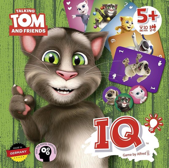 Afbeelding van het spel Talking Tom and Friends: IQ kaartspel