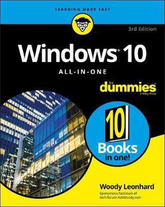 Windows 10 All-In-One For Dummies - cover