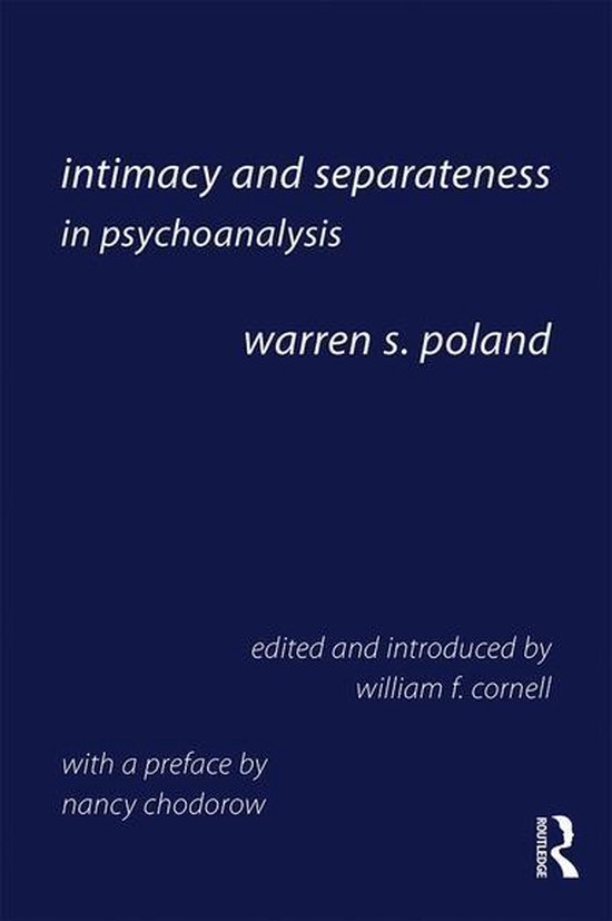 Intimacy and Separateness in Psychoanalysis - cover