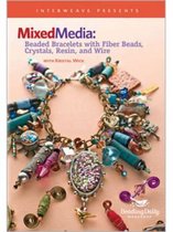 Mixed Media Beaded Bracelets with Fiber Beads Crystals Resin and Wire DVD