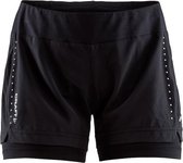Craft Essential 2-In-1 Shorts W Pantalon De Sport Femmes - Noir