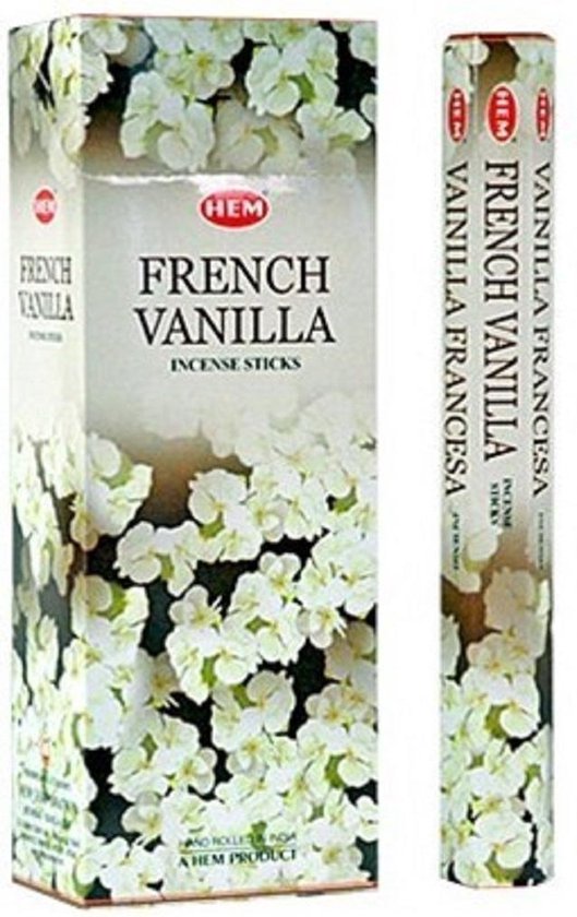HEM Wierook - French Vanilla - Slof (6 pakjes/120 stokjes)