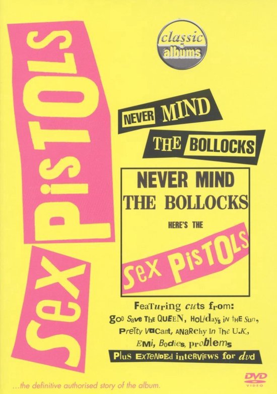 Cover van de film 'Sex Pistols - Never Mind The Bollocks'