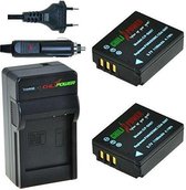 ChiliPower CGA-S007 Panasonic Kit - Camera Batterij Set