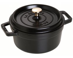 Staub Braadpan / Cocotte - Zwart - ø 20 cm / 2.2 liter