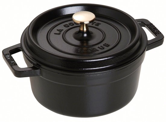 Staub Braadpan Cocotte Zwart - ø 20 cm / 2.2 liter