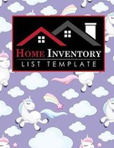 Home Inventory List Template