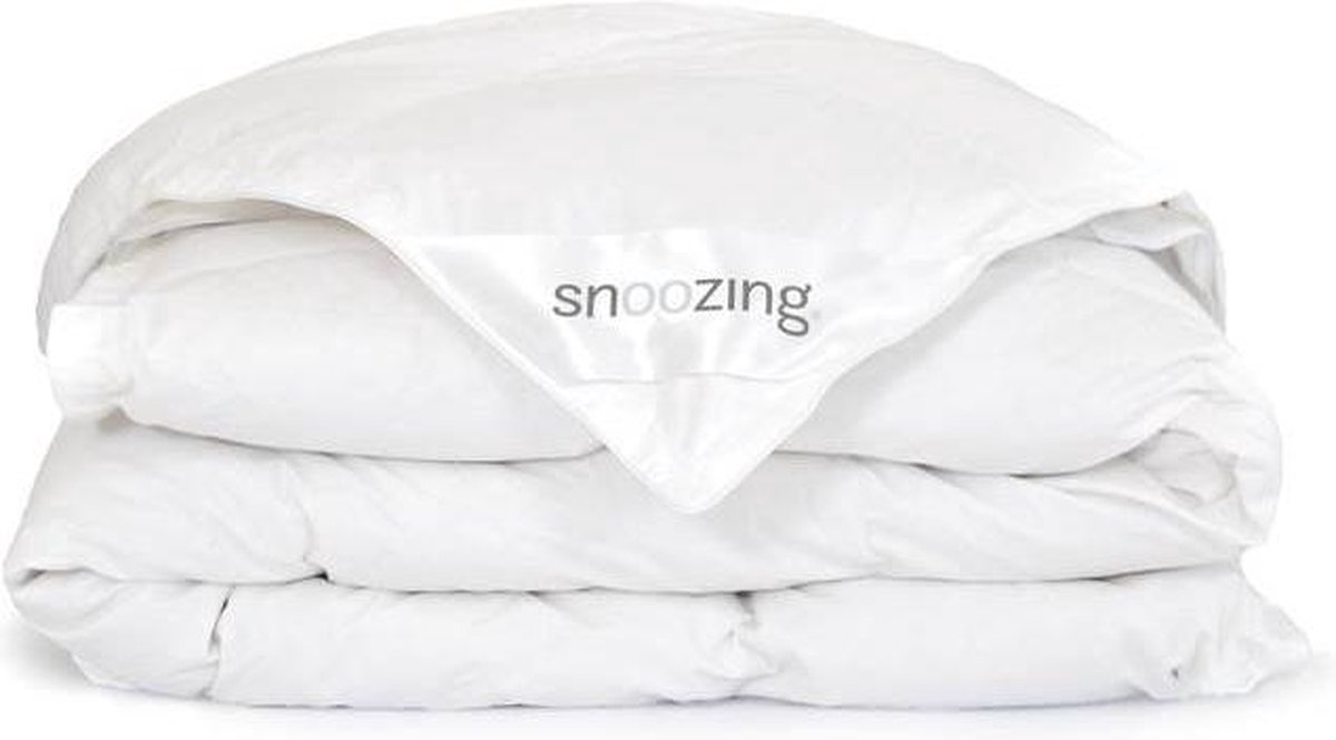 Snoozing - Olympus - Dons - 4-seizoenen dekbed - Eenpersoons - 140x220 cm - Wit