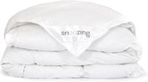 Snoozing - Olympus - Dons - 4-seizoenen dekbed - Eenpersoons - 140x220 cm - Wit