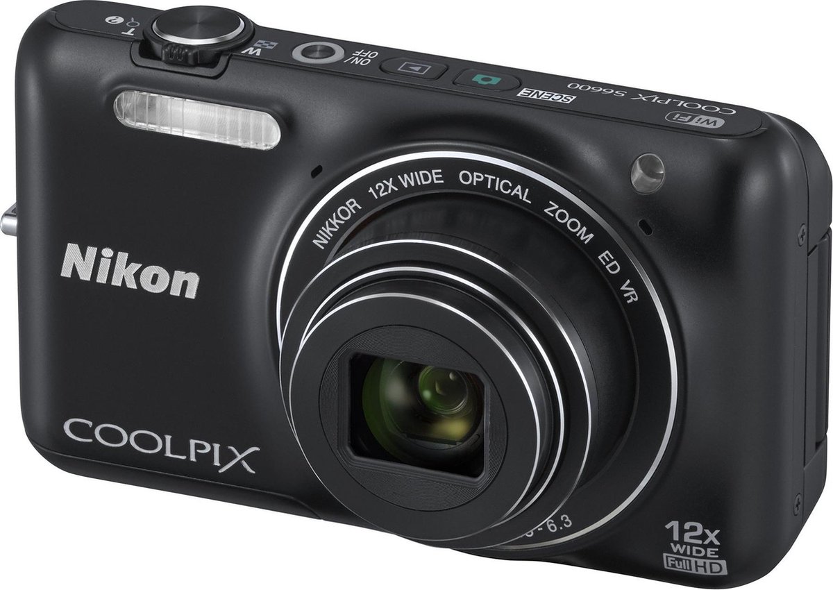 Nikon COOLPIX S6600 black | bol