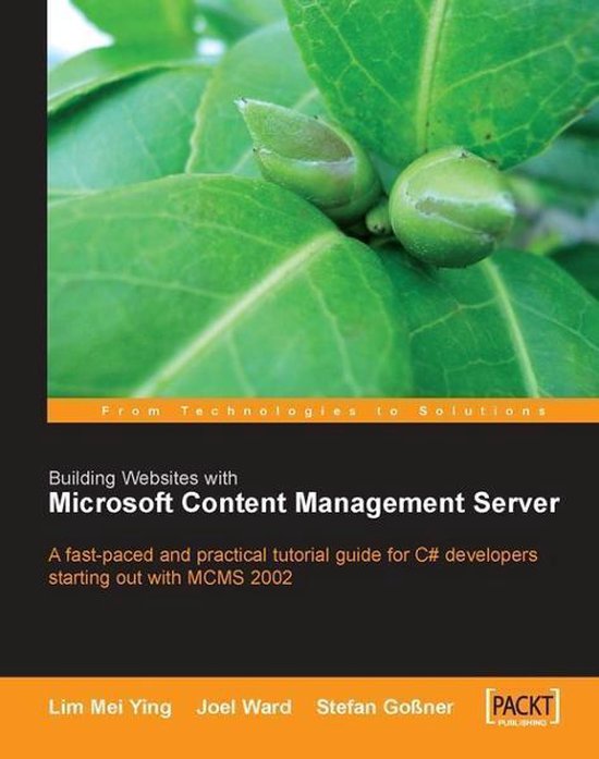 Building Websites with Microsoft Content Management Server - cover