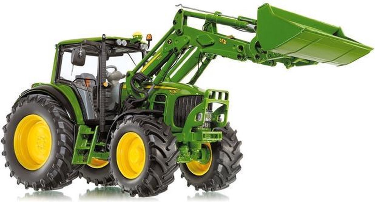Wiking 077309 John Deere 7430 met voorlader | bol