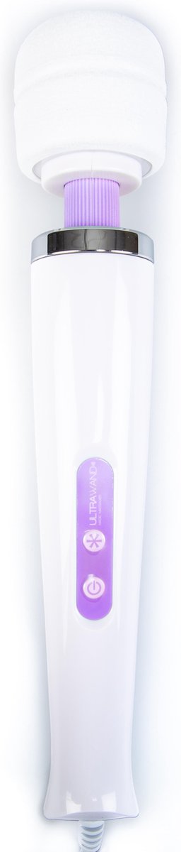 Ultra Wand Wand Vibrator - 32 cm - Wit/Paars